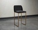 Shadow Grey Barstool Nevin by Matho Sun, view 4