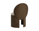 Santa Cruz Oatmeal Dining Chair Mitre by Matho Sun, view 4