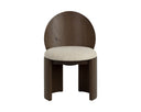 Santa Cruz Oatmeal Dining Chair Mitre by Matho Sun, view 2