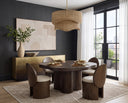 72" X 48" Light Brown Floater Frame Abstract Smooth Operator by Matho Sun, view 7