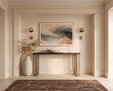Brown / Cream 8' X 10' Rug Tilda Hand -Tufted by Matho Sun