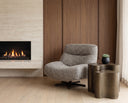 Nuvola Shale Lounge Chair Nobu Swivel by Matho Sun