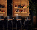 Matte Black Pendant Lohn Light by Matho Sun, view 5