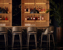 Matte Black Pendant Lohn Light by Matho Sun, view 6
