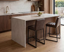 Havana Dark Brown Counter Stool Spyros by Matho Sun, view 4