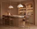 Matte White Pendant Lohn Light by Matho Sun, view 7