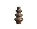 Large Marble Look Dark Emperador Vase Babylon by Matho Sun