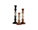 Ladies Candle Holder (Set Of 3) Decorative Object by Matho Sun