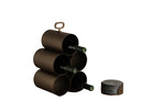 Mendocino 5 Bottle Wine Rack Barware by Matho Sun, view 2
