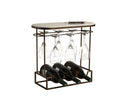Lodi 3 Bottle Wine Rack Barware by Matho Sun, view 2