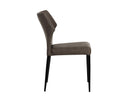 Bounce Espresso Dining Chairs set of 2 James Stackable by Matho Sun, view 3