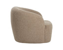 Macio Shearling Lounge Chair Fuwari Swivel by Matho Sun, view 3