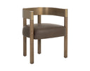 Eglinton Espresso Dining Armchair Manolo by Matho Sun