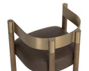 Eglinton Espresso Dining Armchair Manolo by Matho Sun, view 5
