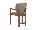 City Warm Taupe Dining Armchair Fremont by Matho Sun, view 2