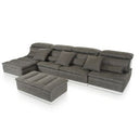 Panorama - Italian Modern Beige Fabric Modular Sectional Sofa