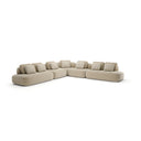 Sasso Sectional - 5-Piece L-Shape - Oatmeal by Caracole, view 3