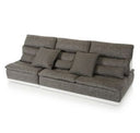 Panorama - Italian Modern Beige Fabric Modular Sectional Sofa