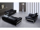 Encore Modern Black Leather Chair