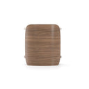 Fleur Side Table W/ Wood Shelf