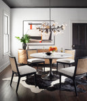 ANTONIA CANE ARMLESS DINING CHAIR