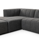LANGHAM CHANNELED 3-PIECE SECTIONAL