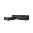 LANGHAM CHANNELED 3-PIECE SECTIONAL