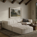 LANGHAM CHANNELED 3-PIECE SECTIONAL