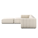 LANGHAM CHANNELED 3-PIECE SECTIONAL