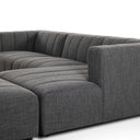 LANGHAM CHANNELED 3-PIECE SECTIONAL