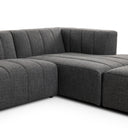LANGHAM CHANNELED 3-PIECE SECTIONAL