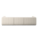 LANGHAM CHANNELED 3-PIECE SECTIONAL