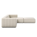 LANGHAM CHANNELED 3-PIECE SECTIONAL