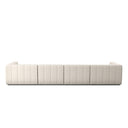 LANGHAM CHANNELED 4-PIECE SECTIONAL