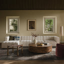 LANGHAM CHANNELED 4-PIECE SECTIONAL
