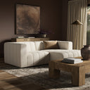 LANGHAM CHANNELED 2-PIECE SECTIONAL