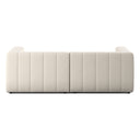 LANGHAM CHANNELED 2-PIECE SECTIONAL