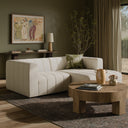 LANGHAM CHANNELED 2-PIECE SECTIONAL