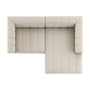 LANGHAM CHANNELED 2-PIECE SECTIONAL
