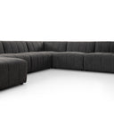 LANGHAM CHANNELED 6-PIECE SECTIONAL