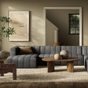 LANGHAM CHANNELED 6-PIECE SECTIONAL