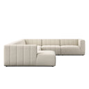 LANGHAM CHANNELED 6-PIECE SECTIONAL