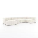 LANGHAM CHANNELED 5-PIECE SECTIONAL