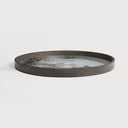 Large Aged Mirror Tray by Ethnicraft, view 2