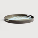 Organic Glass Tray 19" by Ethnicraft, view 7