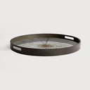 Dark Brown Slice Mirror Tray 19" by Ethnicraft, view 2