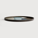 Dark Brown Wabi Sabi Glass Tray 36.5" by Ethnicraft, view 2