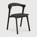 Teak Black Bok Outdoor Dining Chair