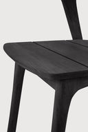 Teak Black Bok Outdoor Dining Chair
