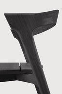 Teak Black Bok Outdoor Dining Chair